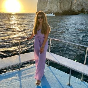 Lavender rue21 jumpsuit